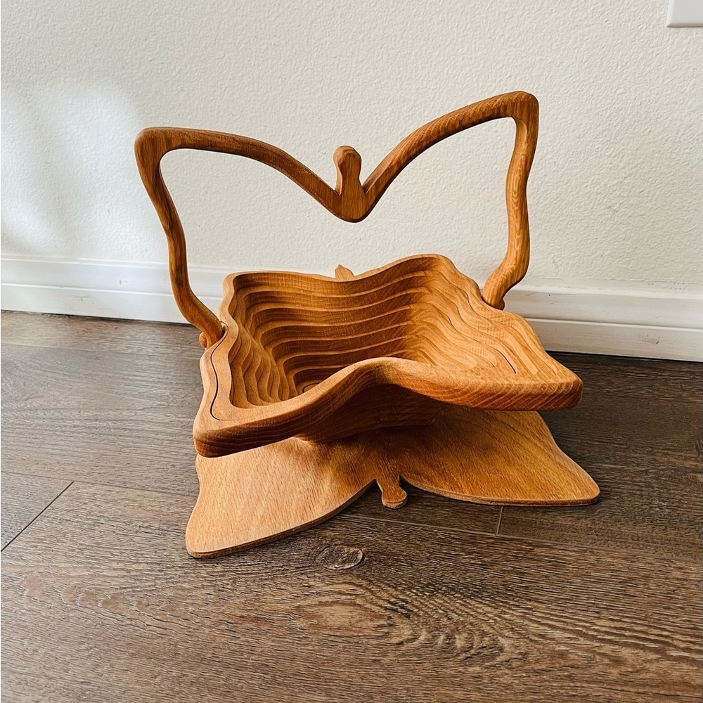 Wooden collapsible Fruit Basket - Picture 12 of 12